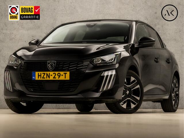 Peugeot 208 Hybrid 100 e-DCS6 Allure Sport Automaat (FACELIFT, VIRTUAL COCKPIT, APPLE CARPLAY, GROOT NAVI, STOELVERWARMING, LEDER, 360 CAMERA, SPORTSTOELEN, ADAPTIVE CRUISE, LM VELGEN, NIEUWSTAAT)