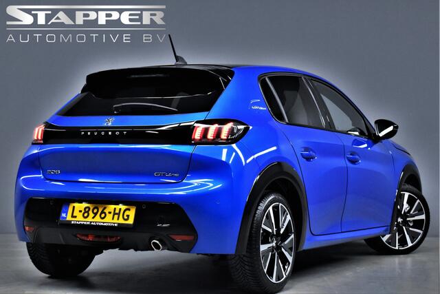 Peugeot 208 1.2 PureTech 101pk GT-Line Org.NL 1e.Eig CarPlay/Camera/Virtual/Navi/Led/H.Leer/Led/Lmv17''