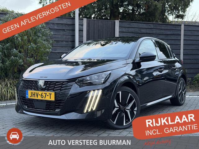 Peugeot 208 GT 1.2 Hybrid 136PK e-DCS6 Automaat Rondomzichtcamera, Navigatie, Keyless, Apple Carplay, Android Auto, Parkeersensoren
