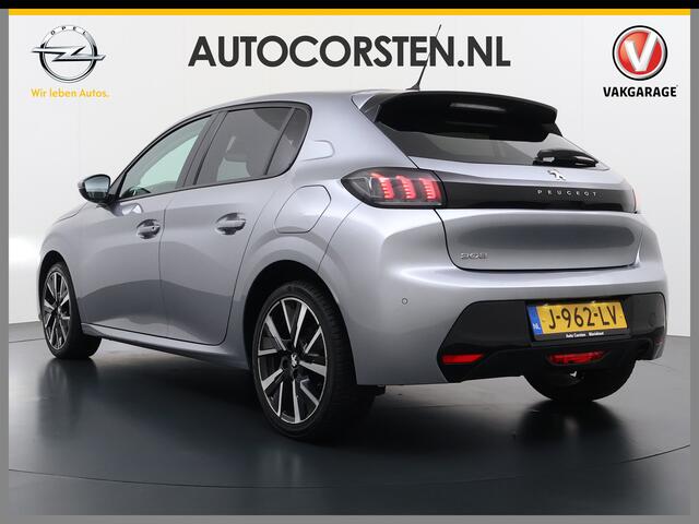Peugeot 208 1.2I 101PK 5Drs Panoramadak Navi Ecc Apple Carplay Android Auto Cruise Control Pdc Allure Bluetooth Isofix Lmv 17" Led Privacy Glas Keyless Rijstrooksensor 1e Eigenaar Origineel Nederlandse Auto Nieuwprijs ¤24.923,-