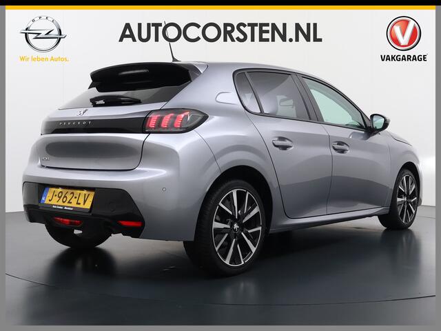 Peugeot 208 1.2I 101PK 5Drs Panoramadak Navi Ecc Apple Carplay Android Auto Cruise Control Pdc Allure Bluetooth Isofix Lmv 17" Led Privacy Glas Keyless Rijstrooksensor 1e Eigenaar Origineel Nederlandse Auto Nieuwprijs ¤24.923,-