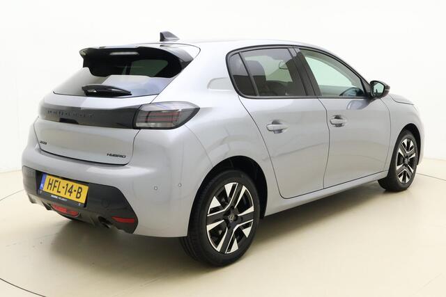 Peugeot 208 1.2 Hybrid 110 e-DCS6 Allure | Automaat | Camera voor en achter | Navigatie | Keyless entry en start | Adaptive cruise control | Led | Extra getint glas | Dodehoek detectie