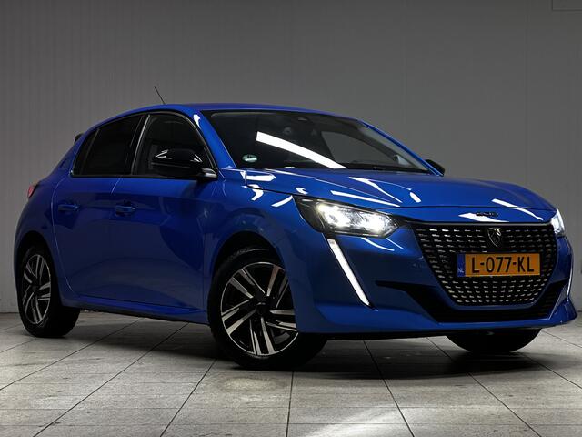Peugeot 208 1.2 PureTech Allure /LED Koplampen /Camera /Apple + Android /DAB+! /Navi /Climat /Cruise /Elek. pakket /Bluetooth /Multi. LEDER Stuur /16"LMV /PDC /Extra getint glas /LED Dagrijverl.