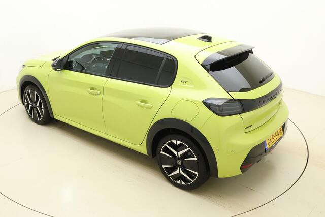 Peugeot 208 1.2 PureTech 100 GT | Apple carplay/Android auto | Achteruitrijcamera + frontcamera | Navigatie | Panoramadak | Stoelverwarming | Keyless entry+start |