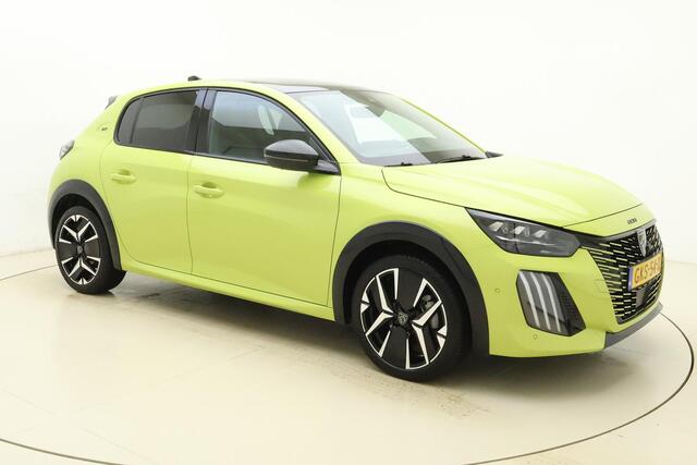 Peugeot 208 1.2 PureTech 100 GT | Apple carplay/Android auto | Achteruitrijcamera + frontcamera | Navigatie | Panoramadak | Stoelverwarming | Keyless entry+start |