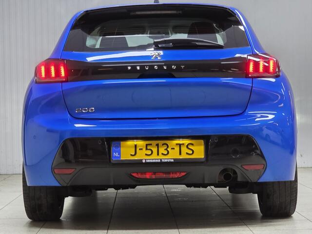 Peugeot 208 1.2 PureTech Allure/ D-Riem verv: 96.000 KM!/ Virtual Cockpit/ 17'' LMV/ Keyless-GO/ Lane-Assist./ Half-Leder/ Groot Navi/ Apple + Android/ DAB+/ Clima/ Cruise/ Armsteun/ Multi. LEDER. Stuur.