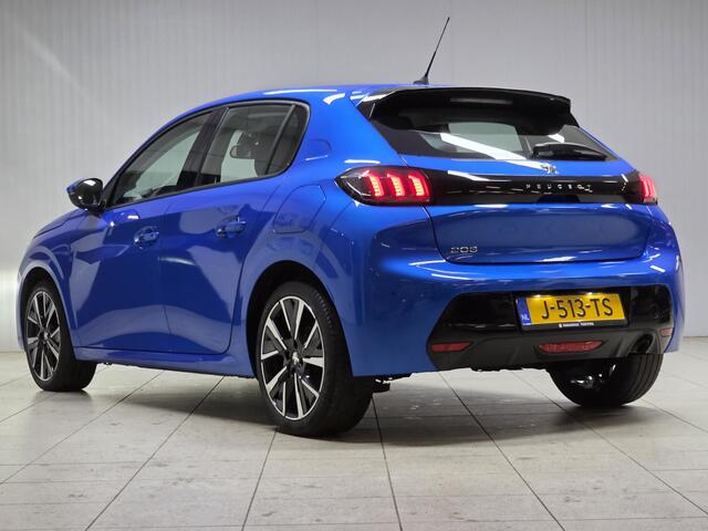 Peugeot 208 1.2 PureTech Allure/ D-Riem verv: 96.000 KM!/ Virtual Cockpit/ 17'' LMV/ Keyless-GO/ Lane-Assist./ Half-Leder/ Groot Navi/ Apple + Android/ DAB+/ Clima/ Cruise/ Armsteun/ Multi. LEDER. Stuur.