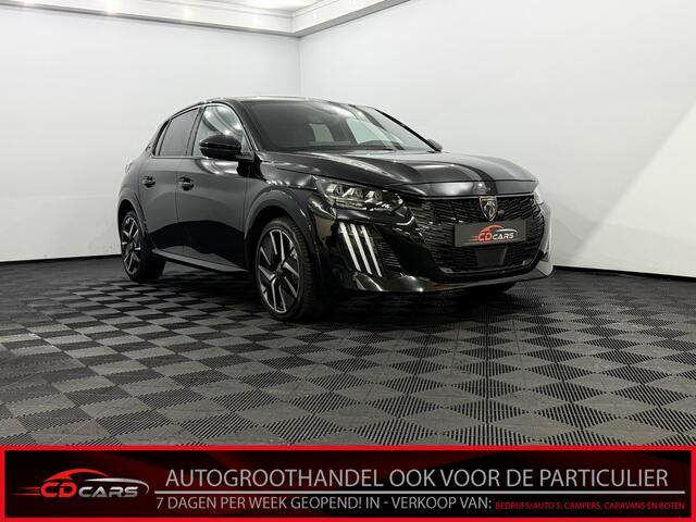 Peugeot 208 Hybrid 145 e-DCS6 GT 360 Camera, Half leder, Navi, Keyless start, Rijstrook correctie, Virtual desk, Sfeerverlichting, Lichtmetalen velgen