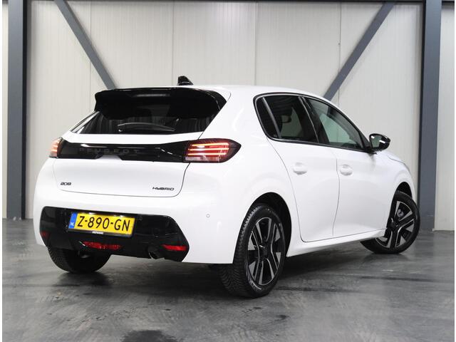 Peugeot 208 Hybrid 100PK e-DCS6 Allure | 1ste eigenaar | AppleCarplay/AndroidAuto | Parkeersensoren | FULL LED | Navigatie | Lederen Stuurwiel | Climate Control | Cruise Control | 16" LMV | Isofix | Privacy Glass |