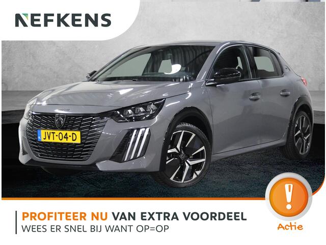 Peugeot 208 1.2 100PK GT | 1ste eigenaar | AppleCarplay/Android Auto | 17"LMV | Camera | Keyless | Cruise Control | Climate Control | Camera | FULL LED | Sfeerverlichting | Isofix | Privacy Glass |