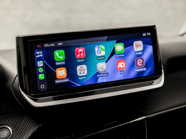 Peugeot 208 1.2 PureTech 100 Allure Sport (VIRTUAL COCKPIT, APPLE CARPLAY, GROOT NAVI, 360 CAMERA, LEDER, SPORTSTOELEN, GETINT GLAS, ADAPTIVE CRUISE, NEIUWSTAAT)