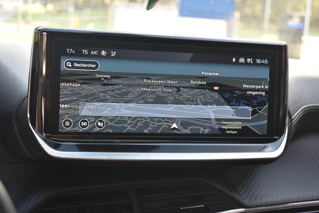 Peugeot 208 1.2 Hybrid 100 e-DCS6 GT Panoramadak | Half-Leder | Sfeerverlichting | BSM | Navigatie | 12 mnd BOVAG garantie | Whatsapp 06-53188999