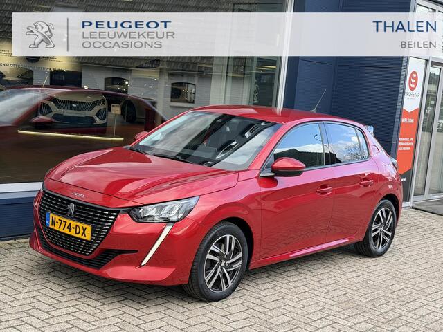 Peugeot 208 1.2 Turbo 100 PK Allure | Automaat | Navigatie via Telefoon | Cruise Control | Climate Control | Stoelverwarming | Keyless Start | Getint glas | Lichtmetalen velgen | LED Verlichting |