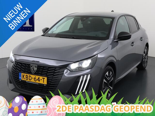 Peugeot 208 1.2 Hybrid 110 e-DCS6 Allure RIJKLAARPRIJS | FABRIEKSGARANTIE t/m 03-2027 | KEYLESS ENTRY | APPLE CARPLAY-ANDROID AUTO| PARKEERSENSOREN VOOR EN ACHTER |