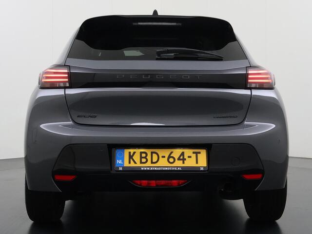 Peugeot 208 1.2 Hybrid 110 e-DCS6 Allure RIJKLAARPRIJS | FABRIEKSGARANTIE t/m 03-2027 | KEYLESS ENTRY | APPLE CARPLAY-ANDROID AUTO| PARKEERSENSOREN VOOR EN ACHTER |