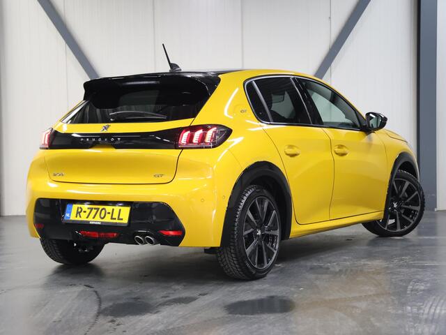 Peugeot 208 130PK GT Pack | 1ste eigenaar | LEER | Massagestoel | Stoelverwarming | AUTOMAAT | AppleCarplay/Android Auto | 17"LMV | Camera | Navigatie | Keyless | Adaptive Cruise Control | Climate Control | FULL LED | Sfeerverlichting | Isofix | Privacy Glass |