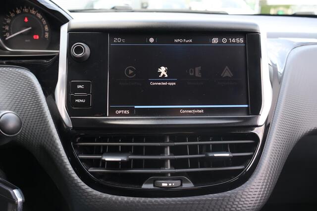 Peugeot 208 1.2 Blue Lease Allure 2e Eigenaar | Volledig Onderh | NAP | BTW | Pano | Navi | Carplay | Climate | LED | Cruise | DAB | Start/Stop | Hill-Hold | PDC