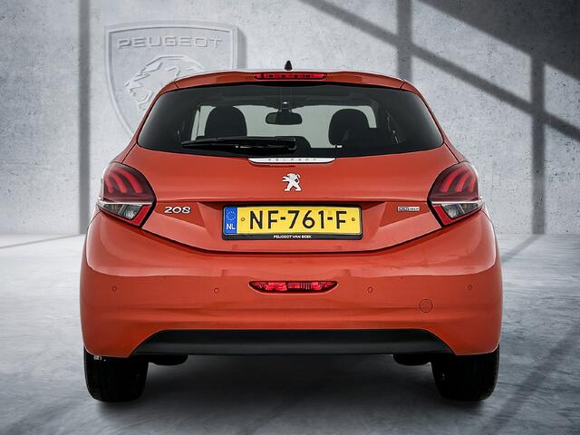 Peugeot 208 110 pk Allure | Rijklaar | Panoramadak | Lederen bekleding! | Apple Carplay | Parkeersensoren |