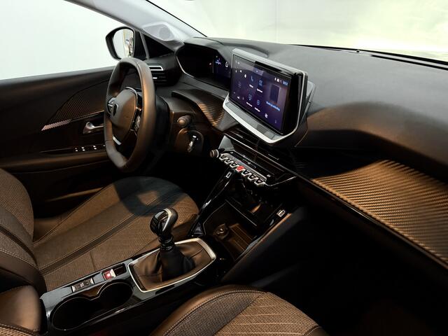 Peugeot 208 1.2 PureTech 100 GT Parkeersensoren, Apple carplay, Virtual desk, Cruise control, Lichtmetalen, Half leder, Clima