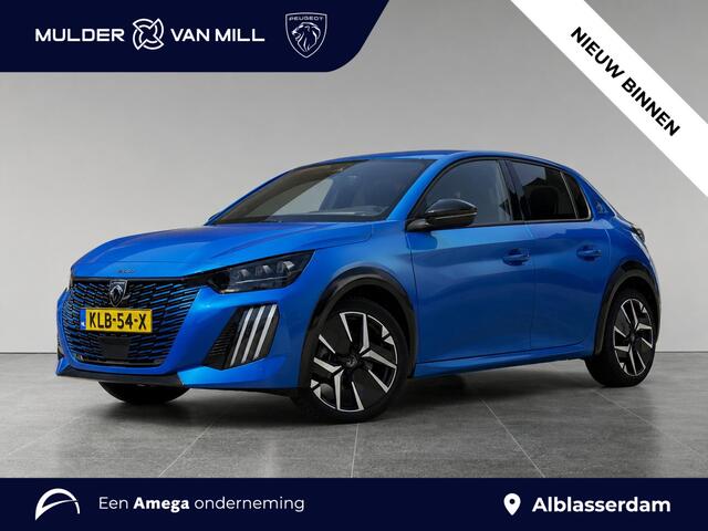 Peugeot 208 GT 1.2 Hybrid 145pk e-DCS6 | ADAPTIVE CRUISE | KEYLESS ENTRY | 360° CAMERA | NAVI | LEDER/STOF | DODEHOEKBEW. | DAB+ | CLIMA | APPLE CARPLAY / ANDROID AUTO |