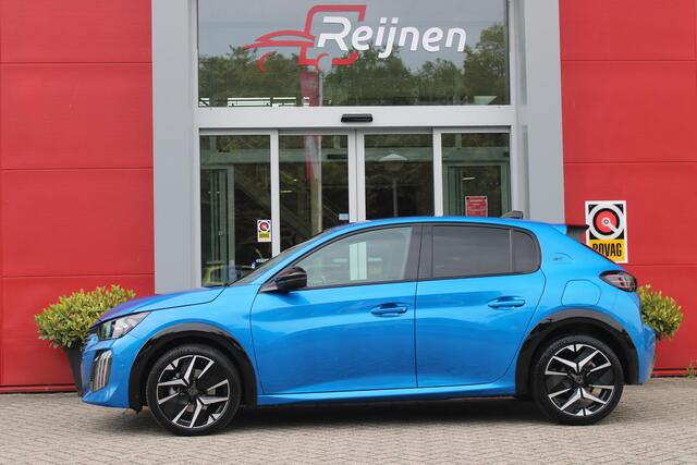 Peugeot 208 1.2 Hybrid 145PK AUTOMAAT GT | NAVIGATIE | DRAADLOZE APPLE CARPLAY/ANDROID AUTO | CAMERA VOOR + ACHTER | FULL LED KOPLAMPEN | LICHTMETALEN VELGEN 17" | DODEHOEK DETECTIE | DRAADLOZE TELEFOONLADER | KEYLESS ENTRY/START | DAB+ RADIO | ADAPTIVE CRUISE CONTRO