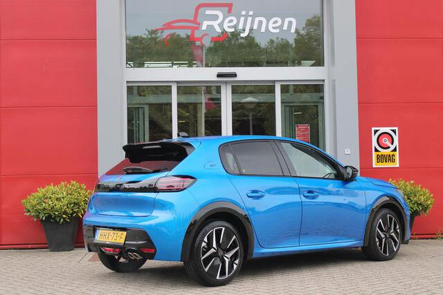 Peugeot 208 1.2 Hybrid 145PK AUTOMAAT GT | NAVIGATIE | DRAADLOZE APPLE CARPLAY/ANDROID AUTO | CAMERA VOOR + ACHTER | FULL LED KOPLAMPEN | LICHTMETALEN VELGEN 17" | DODEHOEK DETECTIE | DRAADLOZE TELEFOONLADER | KEYLESS ENTRY/START | DAB+ RADIO | ADAPTIVE CRUISE CONTRO
