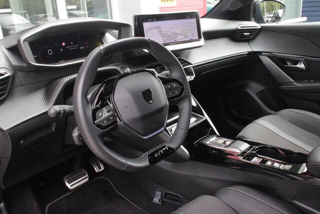 Peugeot 208 1.2 Hybrid 145PK AUTOMAAT GT | NAVIGATIE | DRAADLOZE APPLE CARPLAY/ANDROID AUTO | CAMERA VOOR + ACHTER | FULL LED KOPLAMPEN | LICHTMETALEN VELGEN 17" | DODEHOEK DETECTIE | DRAADLOZE TELEFOONLADER | KEYLESS ENTRY/START | DAB+ RADIO | ADAPTIVE CRUISE CONTRO