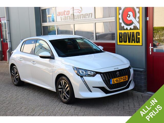 Peugeot 208 1.2 PureTech Allure Pack O.a: Dig. Display, DAB, Clima, Carplay, Cruise, Etc. All-in prijs!