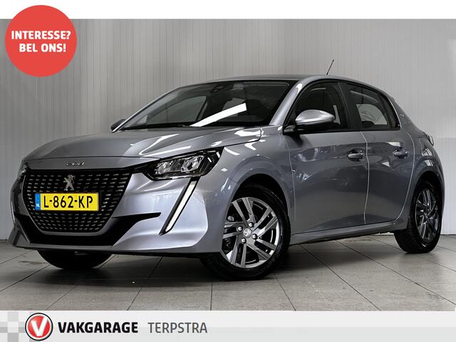 Peugeot 208 1.2 PureTech Active/ D-Riem Verv. 94.000KM!/ LED Koplampen/ 16'' LMV/ Apple + Android/ Navi/ Airco/ Cruise/ Elek. pakket/ Isofix/ Bluetooth/ Multi. LEDER. Stuur/ PDC/ Dakspoiler/ LED Dagrijverl.