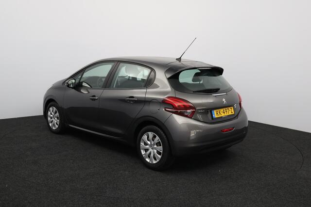 Peugeot 208 1.2 PureTech Active/ D-RIEM VERV: 63.000 KM!/ DEALER ONDERHOUDEN!/ 5-Drs/ Apple + Android/ Navi/ Airco/ Cruise/ Elek. pakket/ Isofix/ Bluetooth/ Armsteun/ Multi. LEDER. Stuur/ Dakspoiler/ LED Dagrijverl.