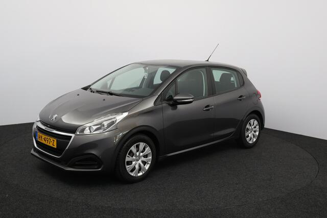 Peugeot 208 1.2 PureTech Active/ D-RIEM VERV: 63.000 KM!/ DEALER ONDERHOUDEN!/ 5-Drs/ Apple + Android/ Navi/ Airco/ Cruise/ Elek. pakket/ Isofix/ Bluetooth/ Armsteun/ Multi. LEDER. Stuur/ Dakspoiler/ LED Dagrijverl.