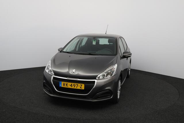 Peugeot 208 1.2 PureTech Active/ D-RIEM VERV: 63.000 KM!/ DEALER ONDERHOUDEN!/ 5-Drs/ Apple + Android/ Navi/ Airco/ Cruise/ Elek. pakket/ Isofix/ Bluetooth/ Armsteun/ Multi. LEDER. Stuur/ Dakspoiler/ LED Dagrijverl.