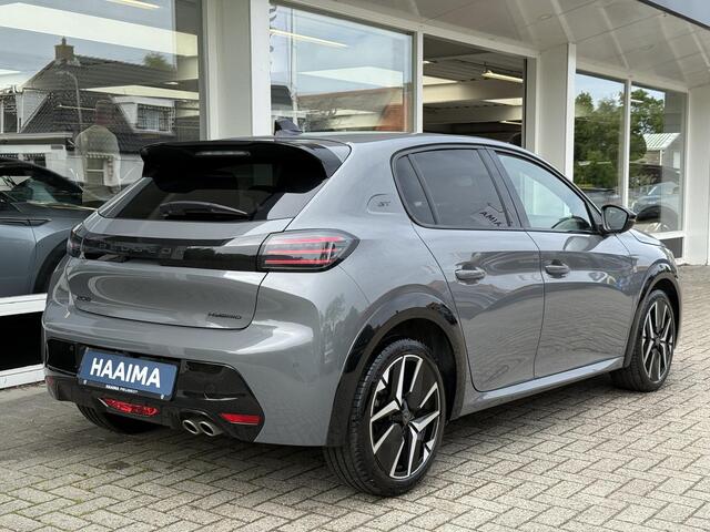 Peugeot 208 1.2 Hybrid 145 e-DCS6 GT | Alcantara | Stoelverwarming + massage | Achteruitrijcamera | Cruise | Apple Carplay/Android