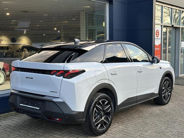 Peugeot 3008 1.2 Hybrid 145 PK GT | Bouwjaar 2025 | Alcantara Bekleding | Panorama Navigatie | Parkeercamera | LED Matrix | Alcantara Bekleding | Electrische achterklep | Stoelverwarming | Keyless Entry | Grip Control met All Season Banden