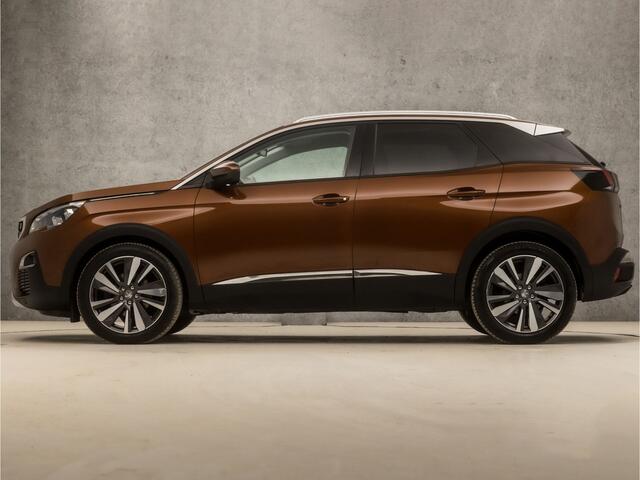 Peugeot 3008 1.2 PureTech Sport Automaat (APPLE CARPLAY, GROOT NAVI, MEMORY SEATS, STOELVERWARMING, 360 CAMERA, LEDER, SPORTSTOELEN, KEYLESS, CRUISE, DAB+, NIEUWSTAAT)