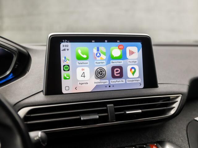 Peugeot 3008 1.2 PureTech Sport Automaat (APPLE CARPLAY, GROOT NAVI, MEMORY SEATS, STOELVERWARMING, 360 CAMERA, LEDER, SPORTSTOELEN, KEYLESS, CRUISE, DAB+, NIEUWSTAAT)