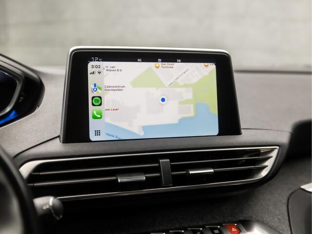 Peugeot 3008 1.2 PureTech Sport Automaat (APPLE CARPLAY, GROOT NAVI, MEMORY SEATS, STOELVERWARMING, 360 CAMERA, LEDER, SPORTSTOELEN, KEYLESS, CRUISE, DAB+, NIEUWSTAAT)