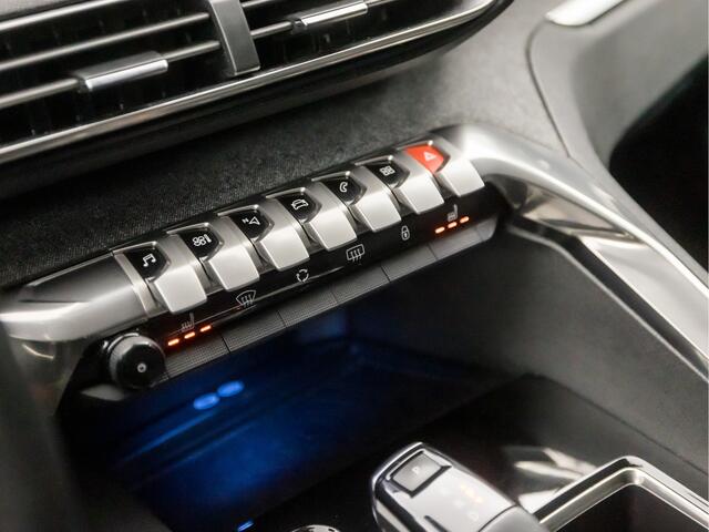Peugeot 3008 1.2 PureTech Sport Automaat (APPLE CARPLAY, GROOT NAVI, MEMORY SEATS, STOELVERWARMING, 360 CAMERA, LEDER, SPORTSTOELEN, KEYLESS, CRUISE, DAB+, NIEUWSTAAT)