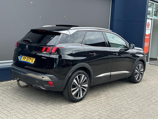 Peugeot 3008 1.2 Turbo 130 PK GT Line | Zeer Complete GT van 1e Eigenaar | Trekhaak 1400 KG | Elektrische Achterklep | Panoramisch schuif/kanteldak | Full LED Verlichting | All Season banden | Keyless Entry | Navigatie | Digitaal Dashboard | Climate Control | Dode Hoe