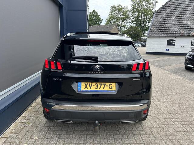 Peugeot 3008 1.2 Turbo 130 PK GT Line | Zeer Complete GT van 1e Eigenaar | Trekhaak 1400 KG | Elektrische Achterklep | Panoramisch schuif/kanteldak | Full LED Verlichting | All Season banden | Keyless Entry | Navigatie | Digitaal Dashboard | Climate Control | Dode Hoe