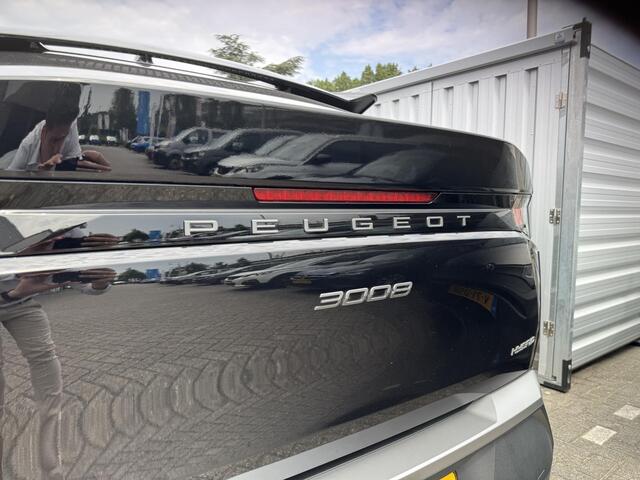 Peugeot 3008 1.2 Hybrid e-DCS6 136pk GT | NAVIGATIE | LEDER BEKLEDING | STOELVERW. /KOELING | ELEKTRISCHE KOFFERKLEP | AGR STOELEN | KEYLESS ENTRY