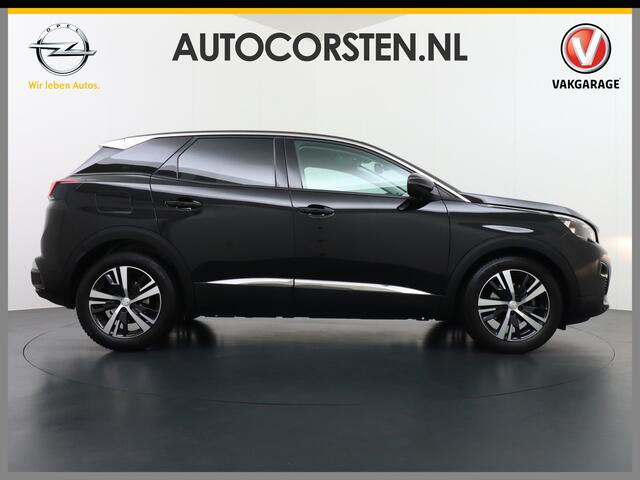 Peugeot 3008 1.6-E-THP 165PK AUT. Navi Adapt-Cruise Apple Carplay Android 1/2 Leer 18" Ecc 360°Camera Trekhaak PDC Elek.Achterklep DAB Connect Blue Premium Led Keyless Lane Departure Privacy Glas Regen-Lichtsensor Pack Drive Assist Pack City 1 Bluetooth Lmv 18" ¤40.00