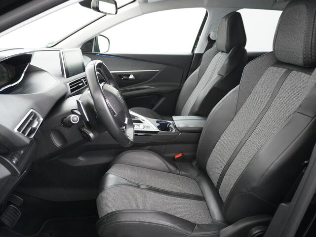 Peugeot 3008 1.6-E-THP 165PK AUT. Navi Adapt-Cruise Apple Carplay Android 1/2 Leer 18" Ecc 360°Camera Trekhaak PDC Elek.Achterklep DAB Connect Blue Premium Led Keyless Lane Departure Privacy Glas Regen-Lichtsensor Pack Drive Assist Pack City 1 Bluetooth Lmv 18" ¤40.00