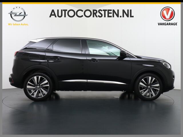 Peugeot 3008 1.6T 181PK AUT-8 Leer Navi Cruise Apple Carplay Android 19" Ecc 360°Camera PDC Elek.Achterklep DAB Connect Blue Premium Led Keyless Lane Departure Privacy Glas Regen-Lichtsensor Draadloze lader Pack City 1 Bluetooth Nieuwprijs ¤40.540,- Origineel Nederlan