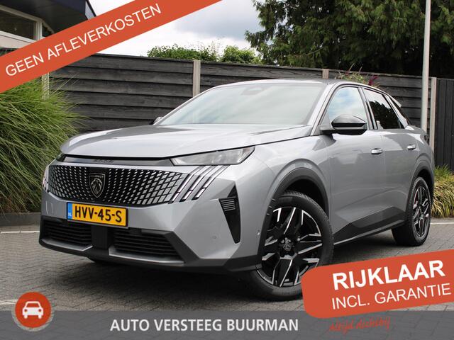 Peugeot 3008 Allure 1.2 Hybrid 136PK e-DCS6 Automaat Navigatie, Rondomzichtcamera, Stoel & Stuurwielverwarming, Keyless, Draadloze Telefoonlader