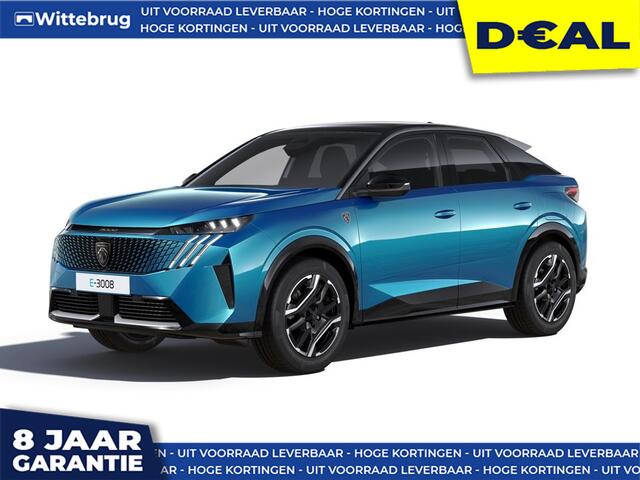 Peugeot 3008 e-3008 GT Avantage 73 kWh LEDER - DIRECT RIJDEN - 8 JAAR GARANTIE