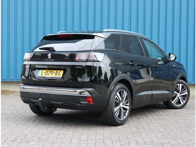 Peugeot 3008 1.6 HYbrid 225PK Blue Lease Allure | AppleCarPlay/AndroidAuto | Navigatie | Adaptief Cruise Control | Keyless | FULL LED | Camera | Virt.Cockpit | Trekhaak | Elektrische Klep | Isofix | Privacy Glass | Parkeersensoren |