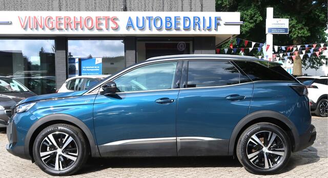 Peugeot 3008 130 Pk * Automaat *** GT *** De Mooiste van Nederland * 100% Benzine * Love It * * Nappa Leder + Massage Verwarming en Elektrisch Verstelbaar * Schuifdak * Navigatie * Dodehoekbewaking * Full Led Koplampen * Elctrische bed. Achterklep * Keyless Entry & St