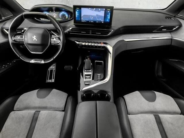 Peugeot 3008 1.6 HYbrid4 300 GT Sport 300Pk Automaat (PANORAMADAK, MEMORY SEATS, LEDER, 360 CAMERA, STOELVERWARMING, KEYLESS, FOCAL AUDIO, ELEK ACHTERKLEP, ADAPTIVE CRUISE, NIEUWSTAAT)