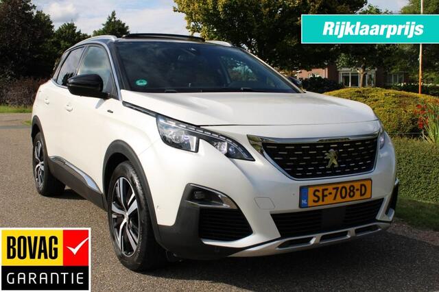 Peugeot 3008 1.6 165pk GT-Line automaat ECC/cruise/navi/schuif/panodak/camera/trekhaak